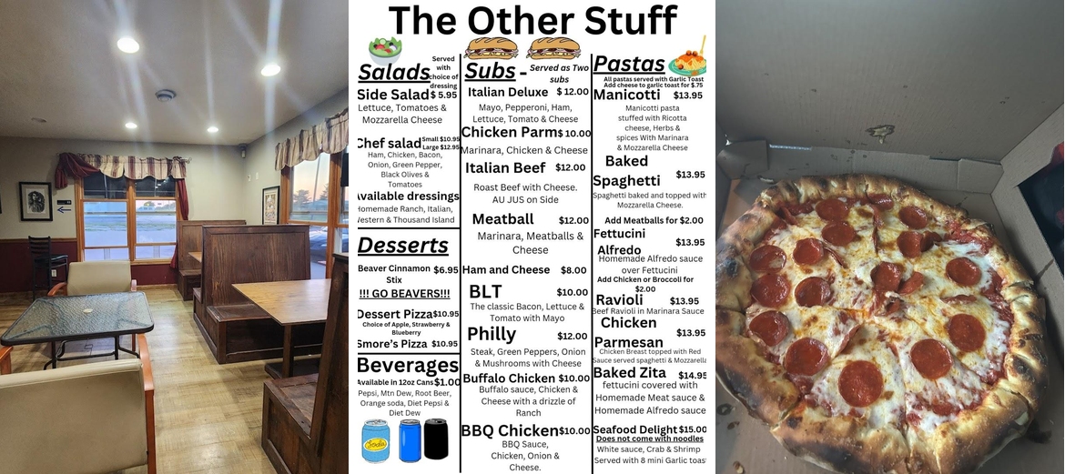 Toss N Sauce Menu